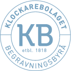 Klockarebolagets Begravningsbyrå Aktiebolag logotyp