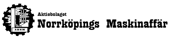 Aktiebolaget Norrköpings Maskinaffär logotyp