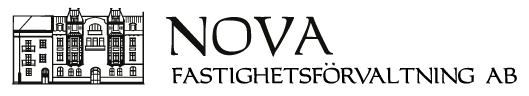 Nova Fastighetsförvaltning Aktiebolag logotyp