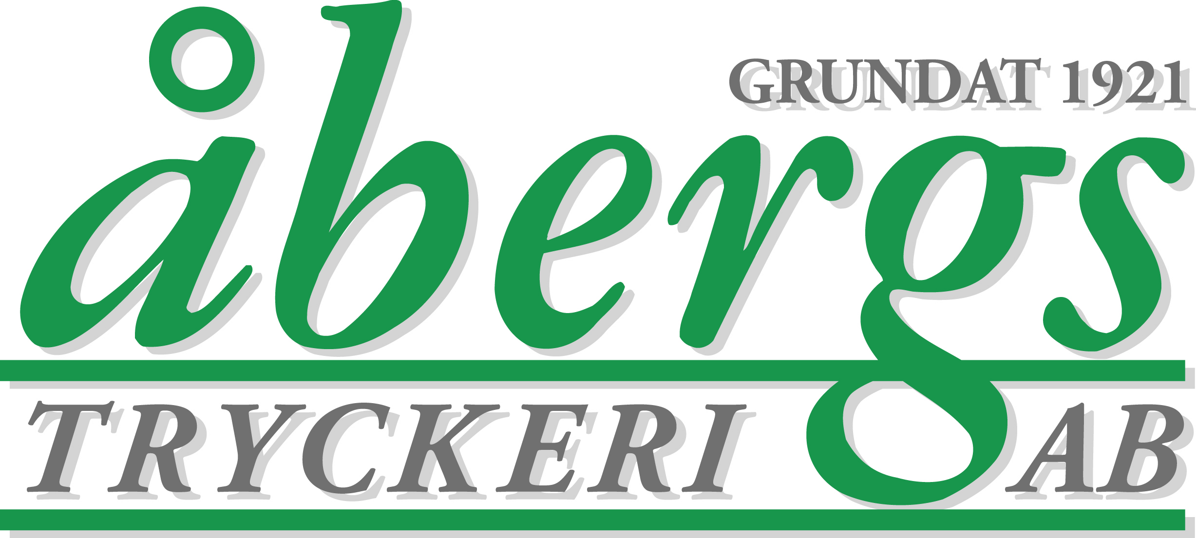 Oscar Åbergs Tryckeri Aktiebolag logotyp