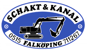 Schakt & Kanalgrävningar i Falköping Aktiebolag logotyp