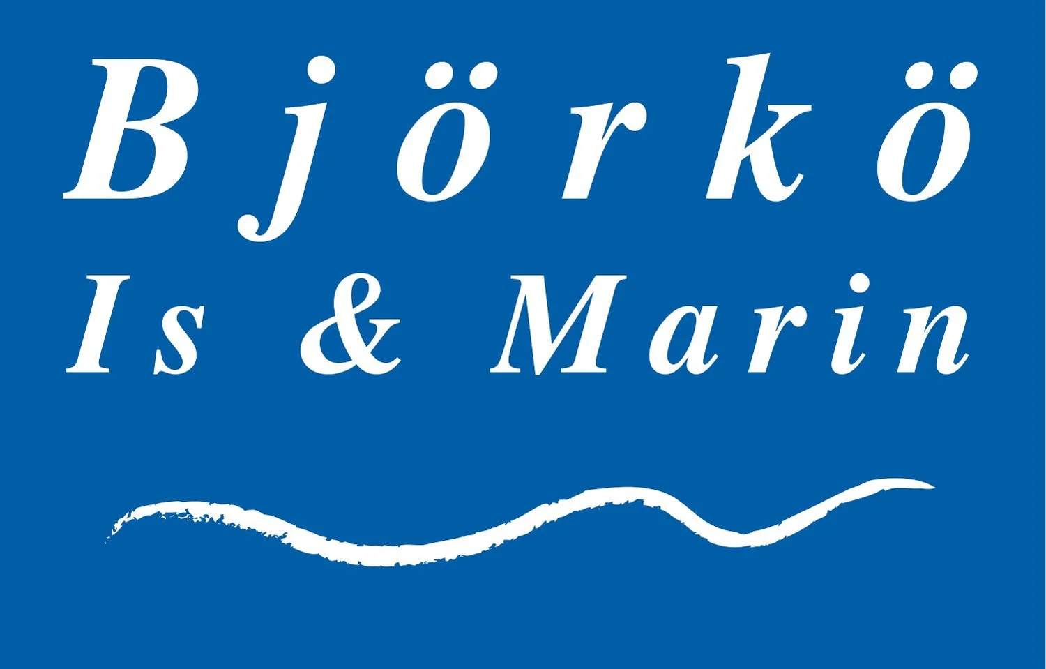 Björkö Is & Marin Aktiebolag logotyp