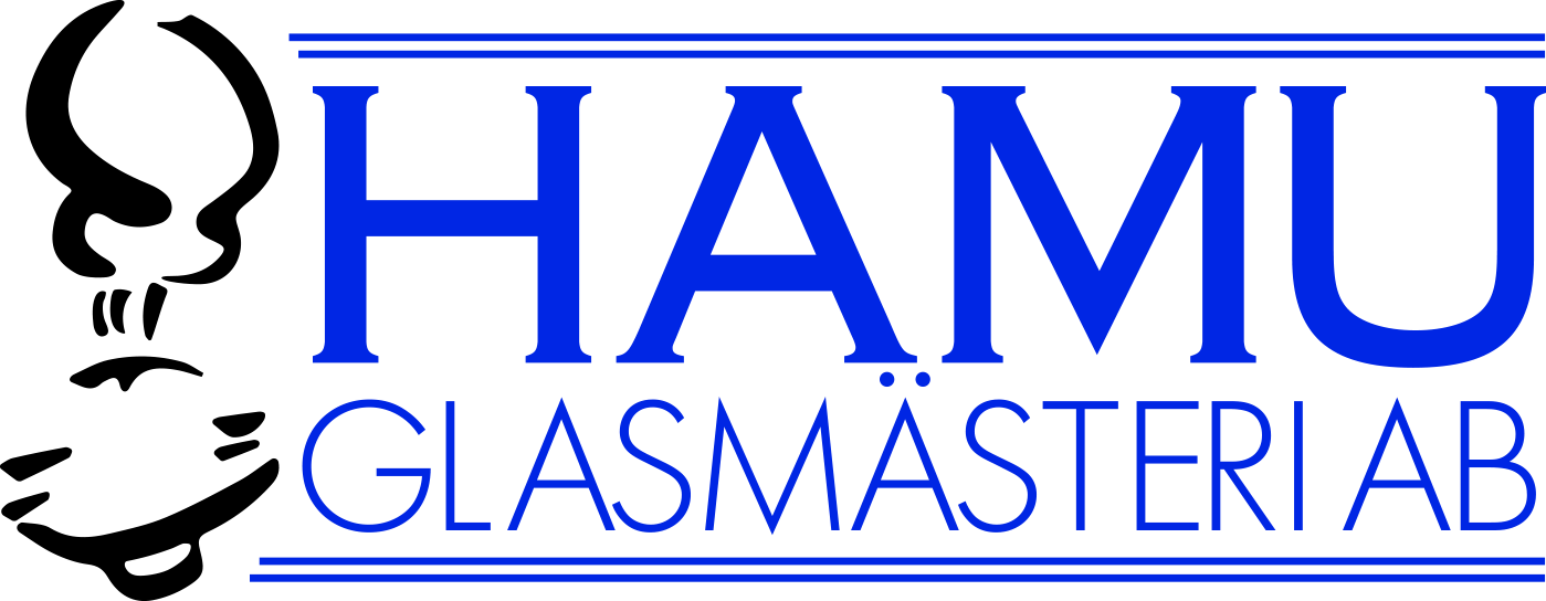 Hamu Glasmästeri Aktiebolag logotyp