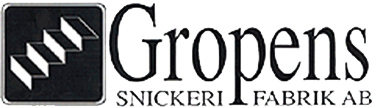 Aktiebolaget Gropens Snickerifabrik logotyp