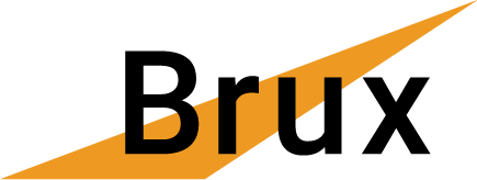 Brux AB Övik logotyp