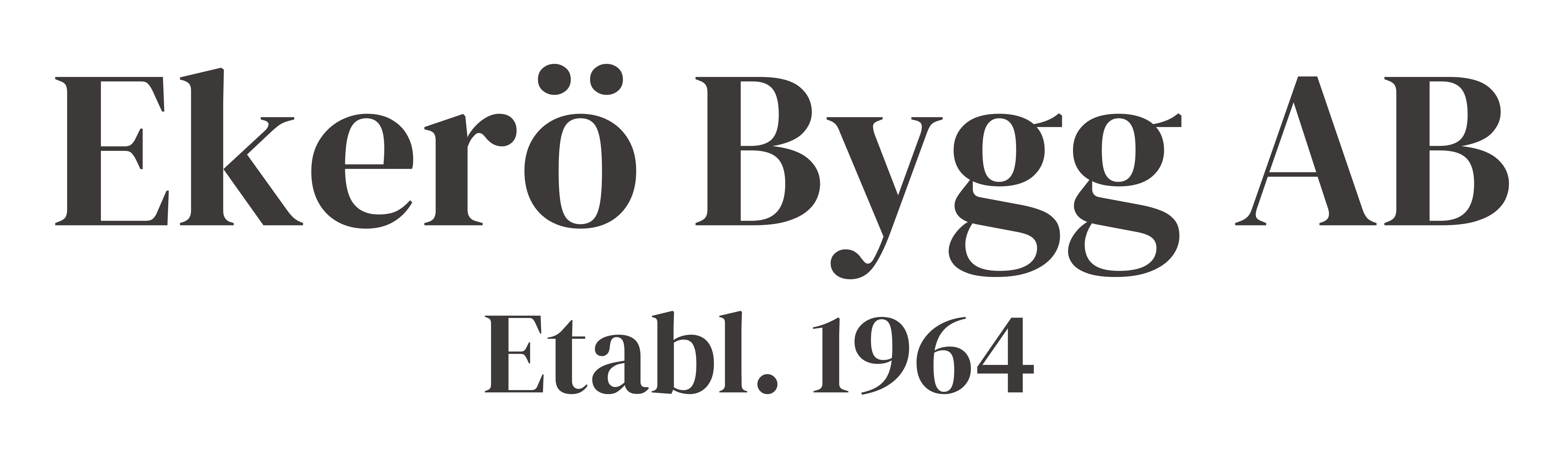 Ekerö Bygg & Entreprenad Aktiebolag logotyp