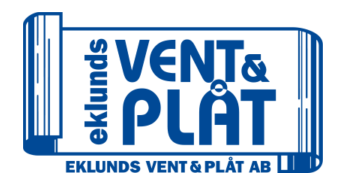 Eklunds Vent o Plåt AB logotyp