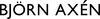 Björn Axén Hairdressers AB logotyp