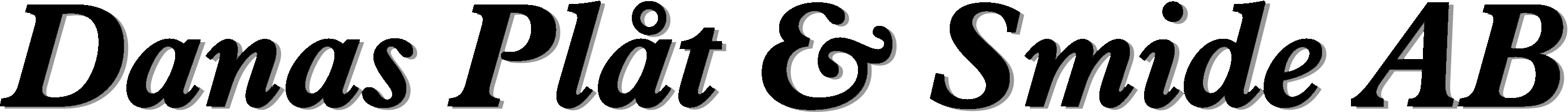 Danas Plåt och Smide Aktiebolag logotyp