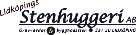 Lidköpings Stenhuggeri Aktiebolag logotyp
