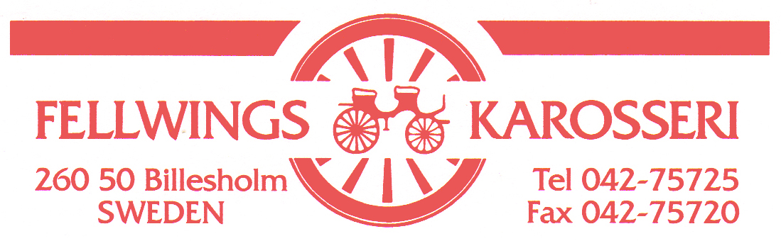 Fellwings karosserifabrik Aktiebolag logotyp