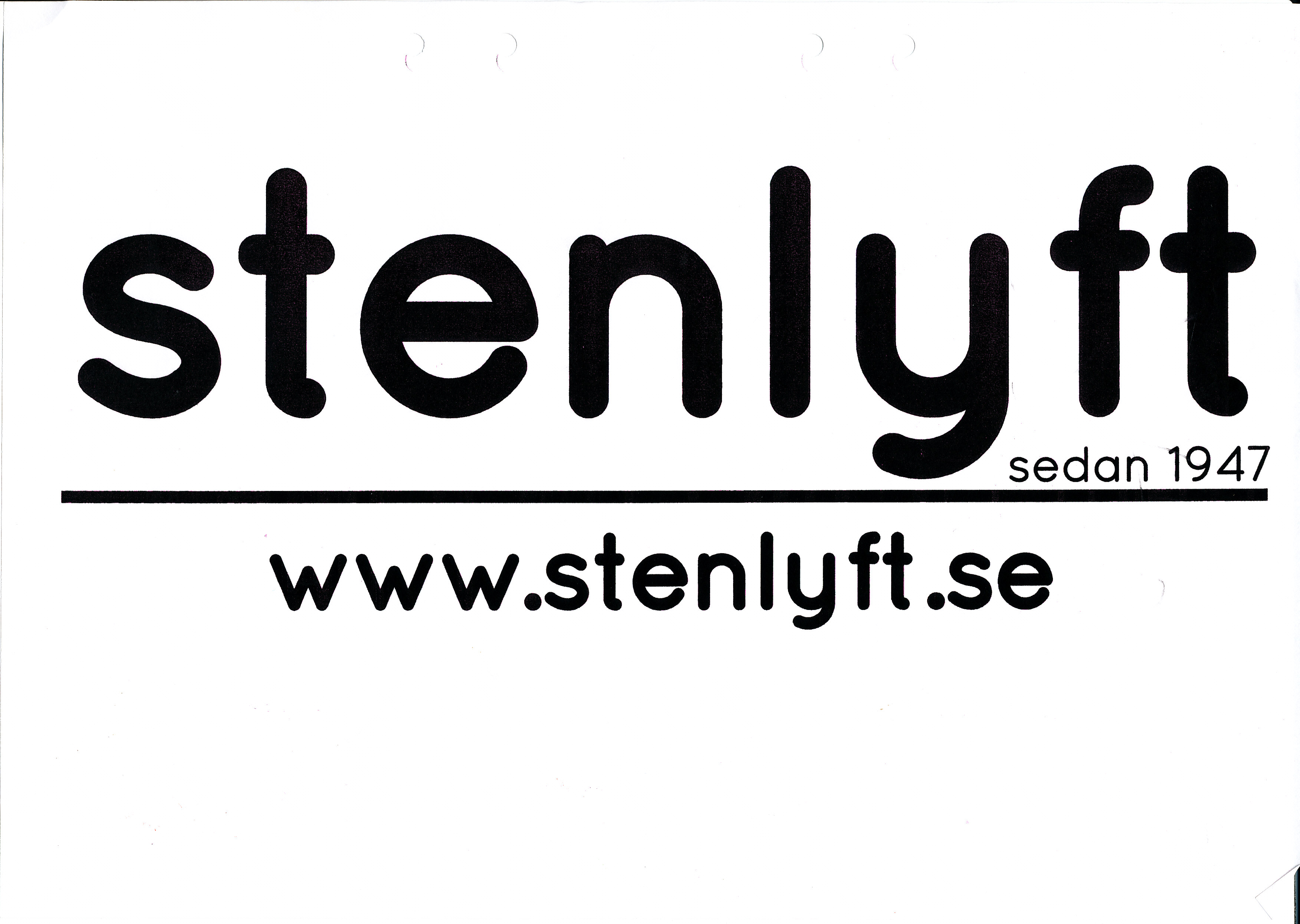 Aktiebolaget Stenlyft logotyp