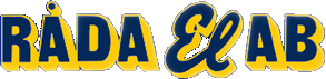 Råda Elektriska Aktiebolag logotyp