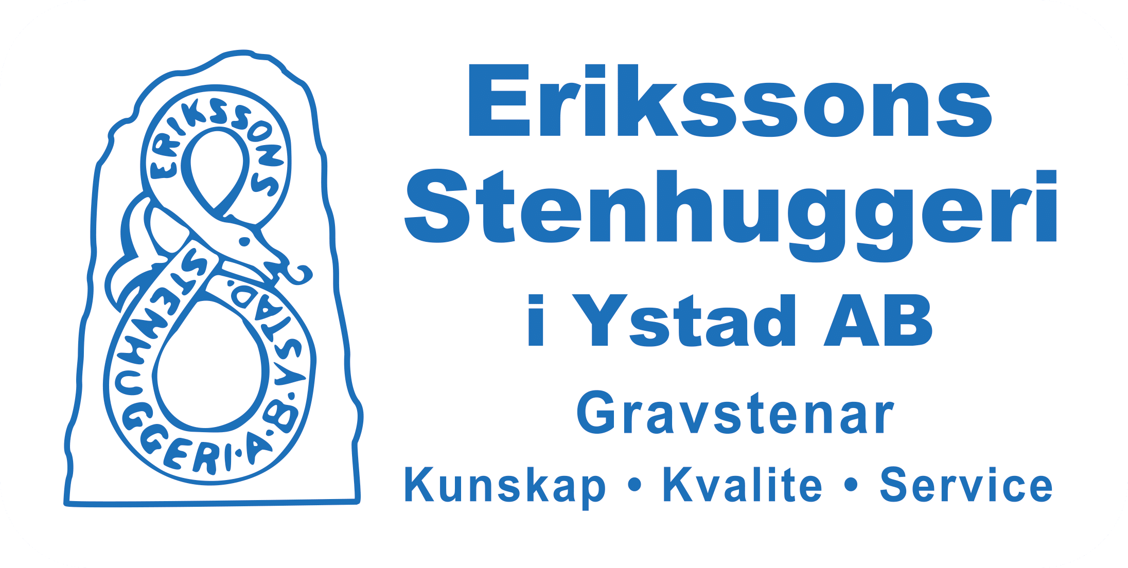 Erikssons Stenhuggeri i Ystad Aktiebolag logotyp