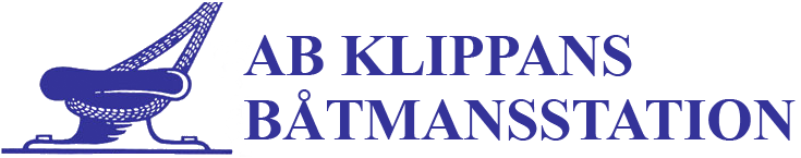 Aktiebolaget Klippans Båtmansstation logotyp