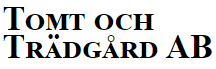 Hässelby tomt- och trädgårdsservice Aktiebolag logotyp