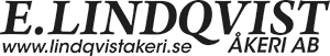 E. Lindqvist Åkeri Aktiebolag logotyp