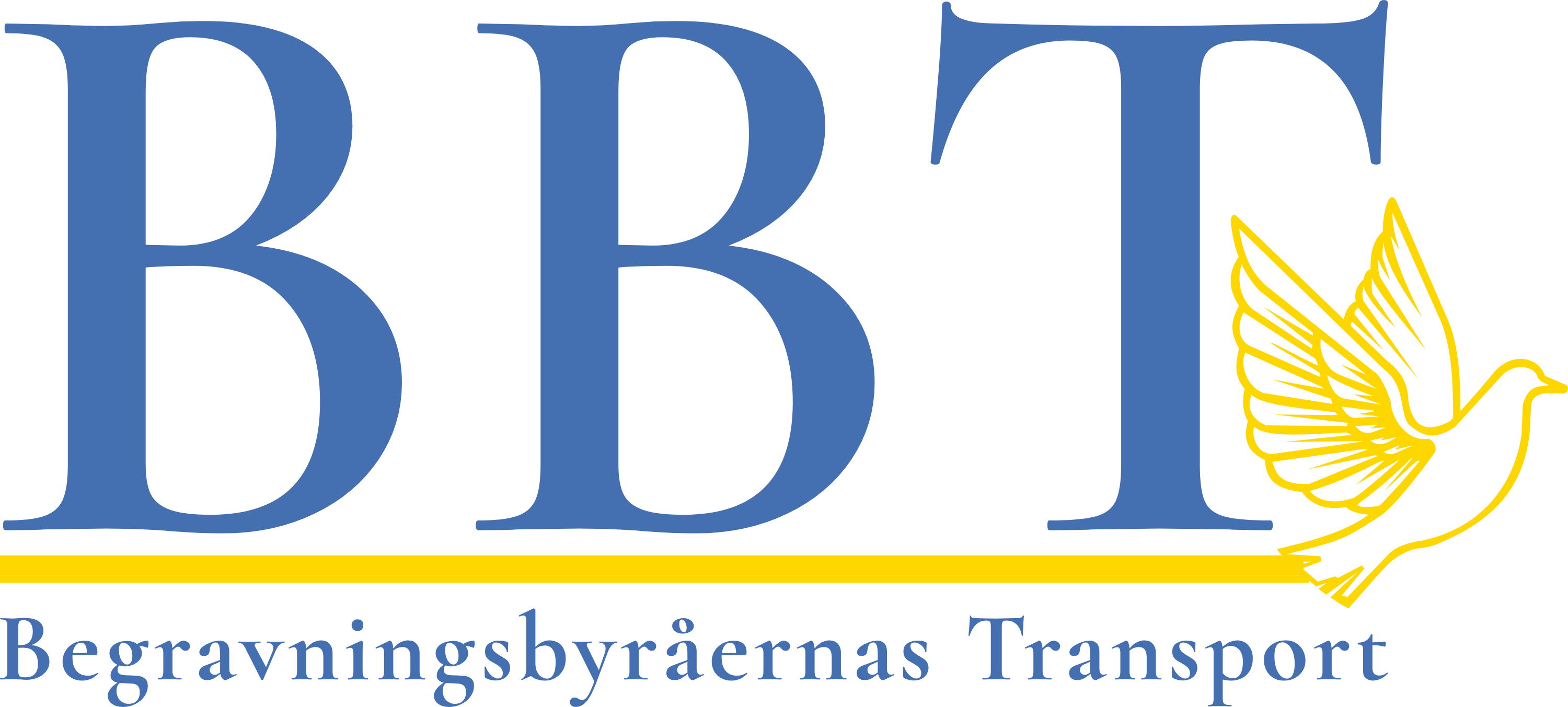 Begravningsbyråernas Transport i Stockholm Aktiebolag logotyp