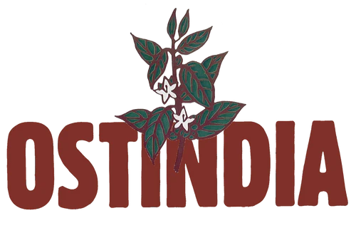 AB Ostindia Rosteriet logotyp