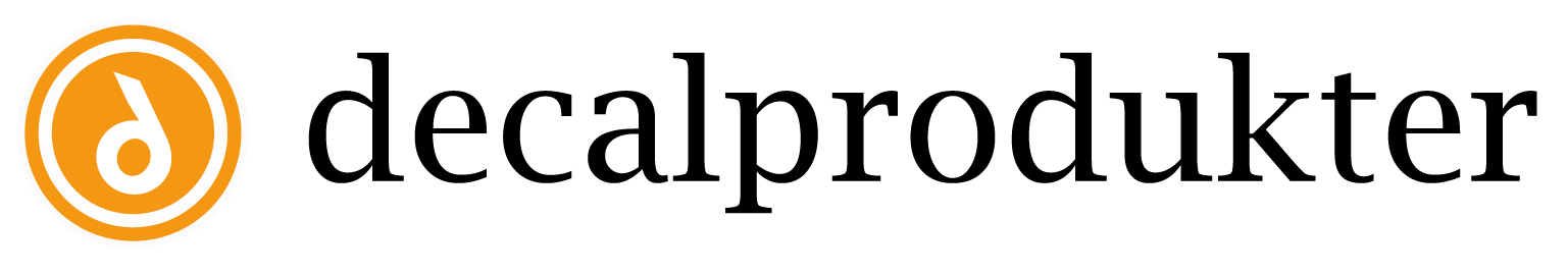 Decalprodukter i Bredaryd Aktiebolag logotyp
