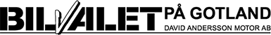 Bilvalet på Gotland AB logotyp