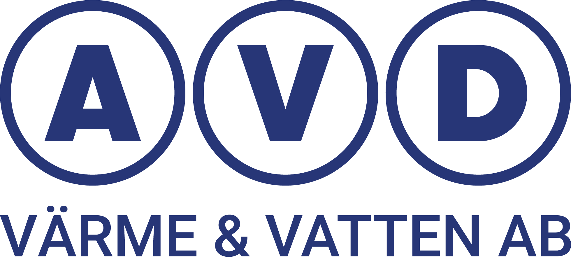 A.V.D. Värme och Vatten Aktiebolag logotyp