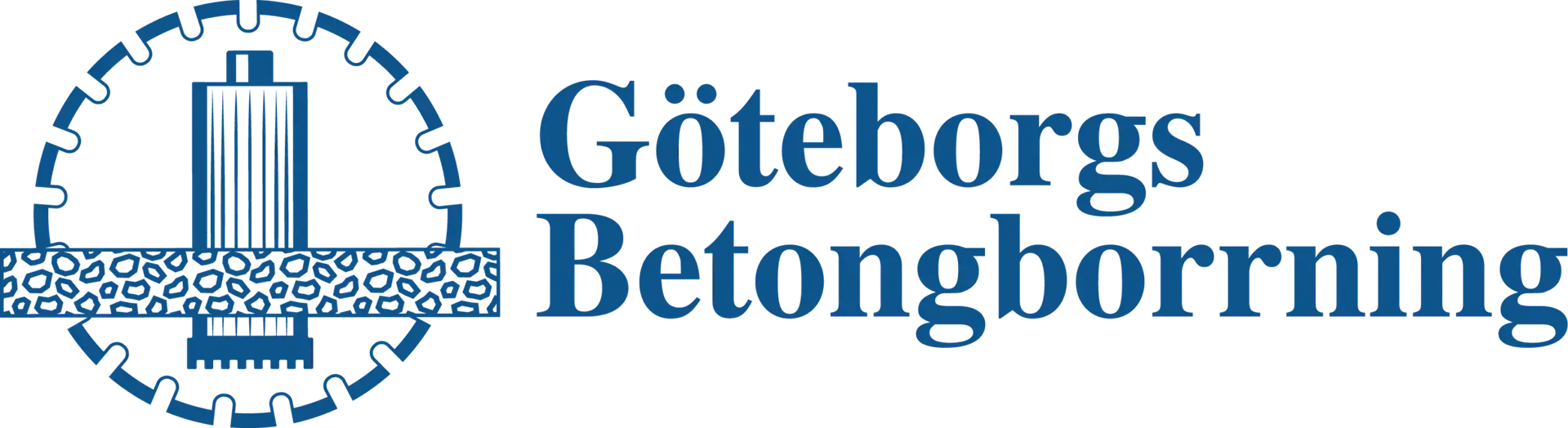 Göteborgs Betongborrning Aktiebolag logotyp