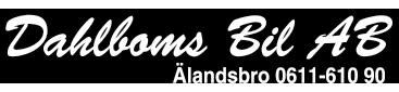 Dahlboms Bil i Älandsbro Aktiebolag logotyp