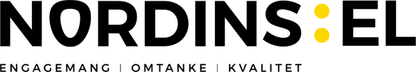 J.E. Nordins El Aktiebolag logotyp