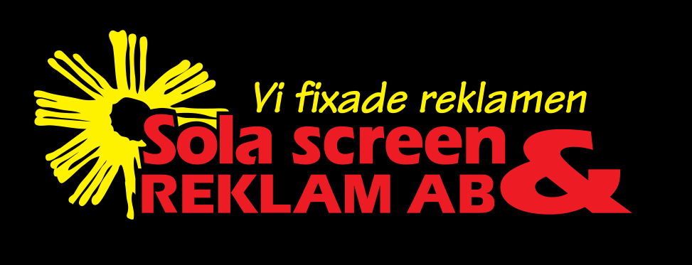 Sola Screentryck & Reklamcenter Aktiebolag logotyp