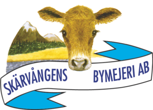 Skärvångens Bymejeri Aktiebolag logotyp