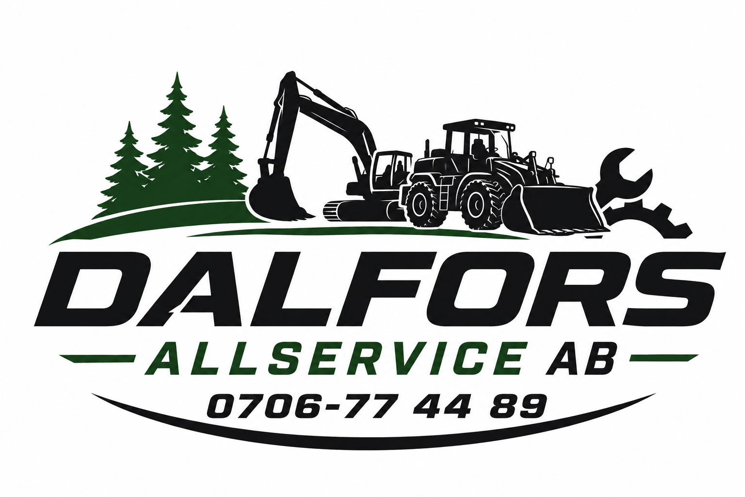 Dalfors allservice AB logotyp