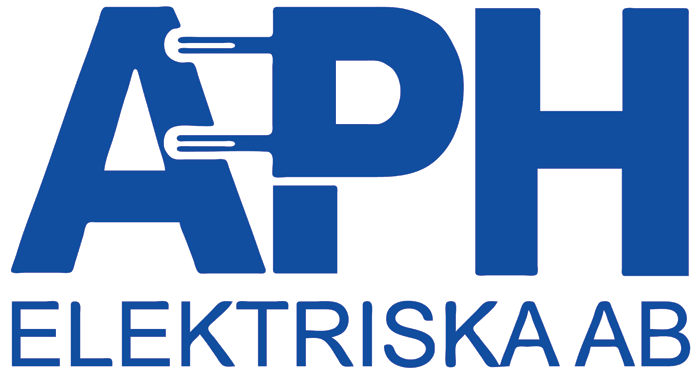 A P H Elektriska Aktiebolag logotyp