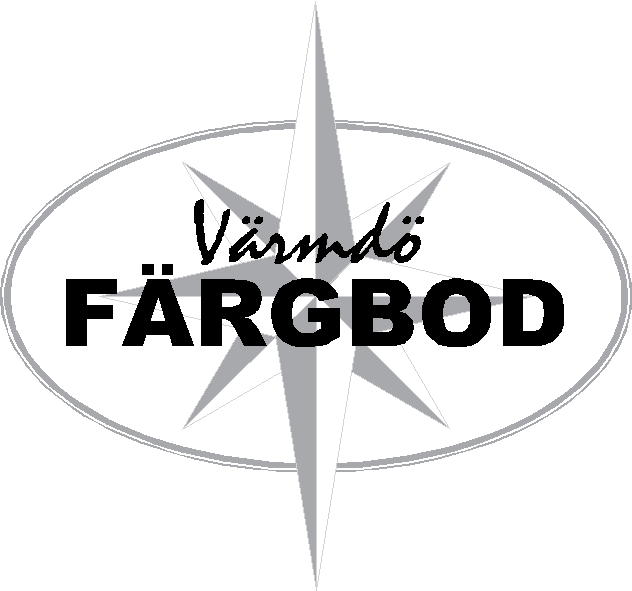 Värmdö Färgbod Aktiebolag logotyp