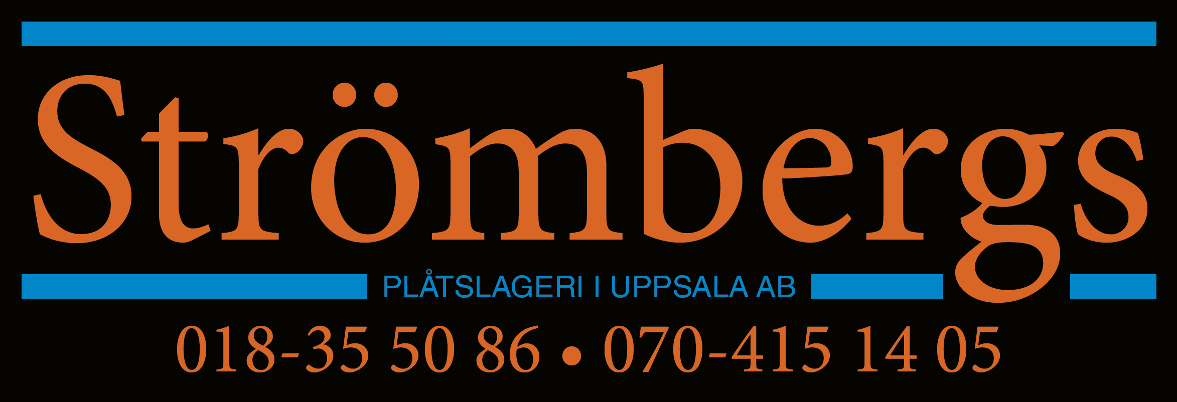 Strömbergs Plåtslageri i Uppsala Aktiebolag logotyp