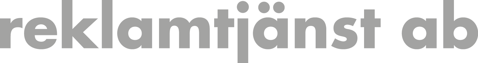 Reklamtjänst i Trollhättan Aktiebolag logotyp