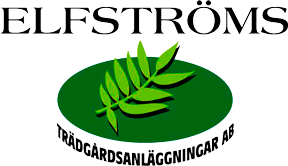 Elfströms Trädgårdsanläggningar Aktiebolag logotyp