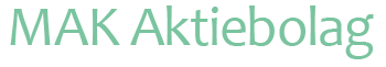 MAK Aktiebolag logotyp
