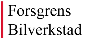 Forsgrens Bilverkstad Aktiebolag logotyp