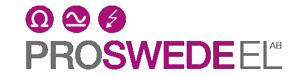 PROSWEDE-EL Aktiebolag logotyp
