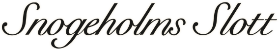 Snogeholms Slott Aktiebolag logotyp