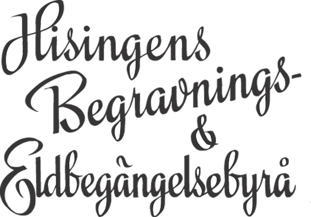 Hisingens Begravnings-& Eldbegängelsebyrå Aktiebolag logotyp