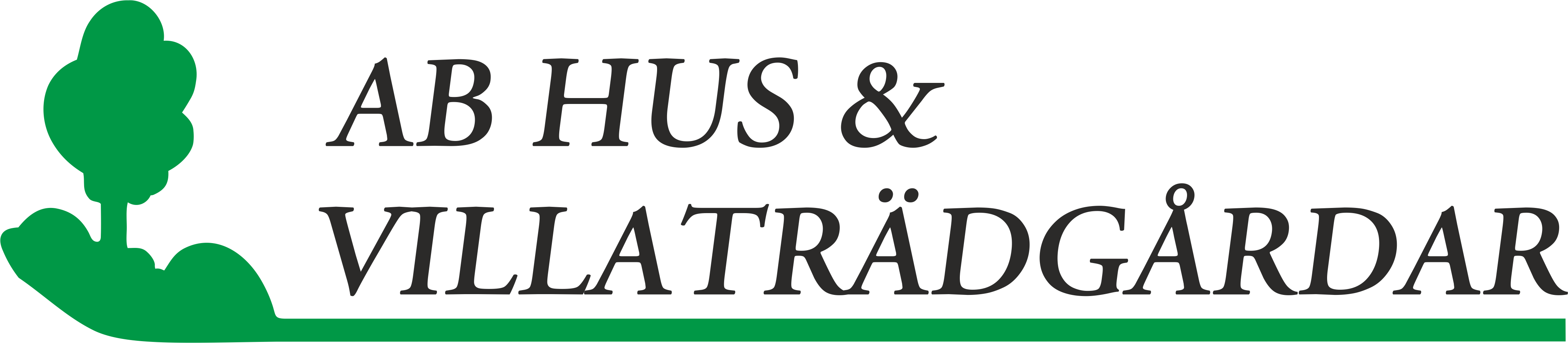 Aktiebolaget Hus- & Villaträdgårdar Lindstedt & Co logotyp