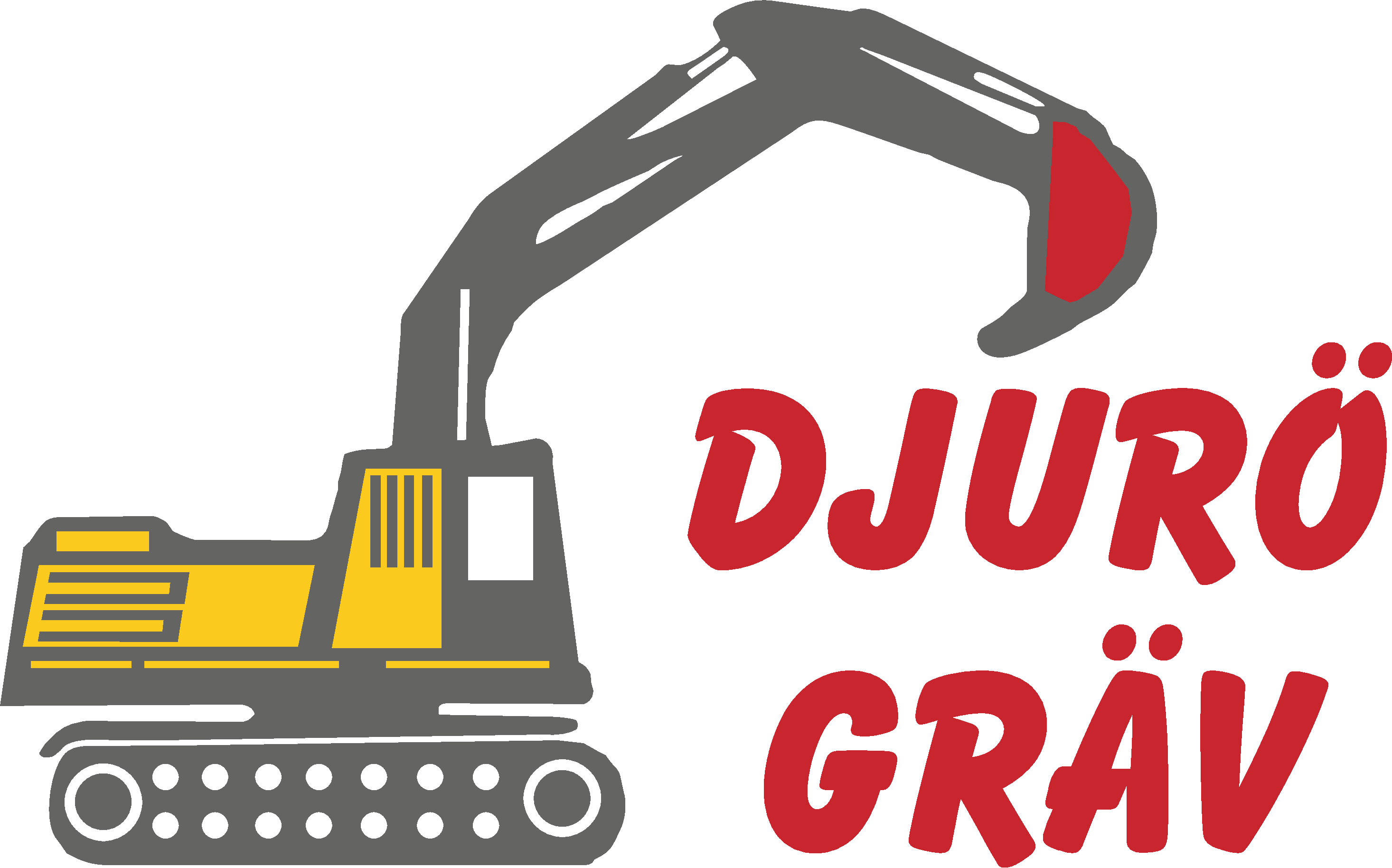 Djurö Grävmaskiner Aktiebolag logotyp