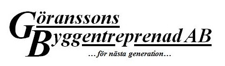Göranssons Byggentreprenad i Nyköping AB logotyp