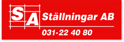 SA Ställningar AB logotyp