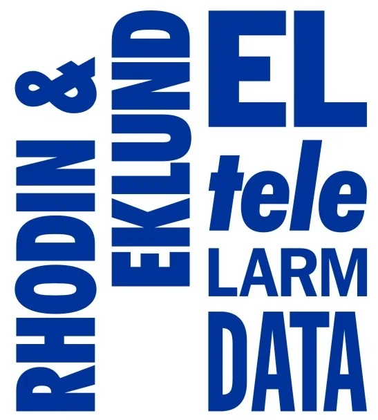 Rhodin & Eklund El & Tele Aktiebolag logotyp