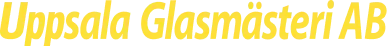 Upsala Glasmästeri AB logotyp