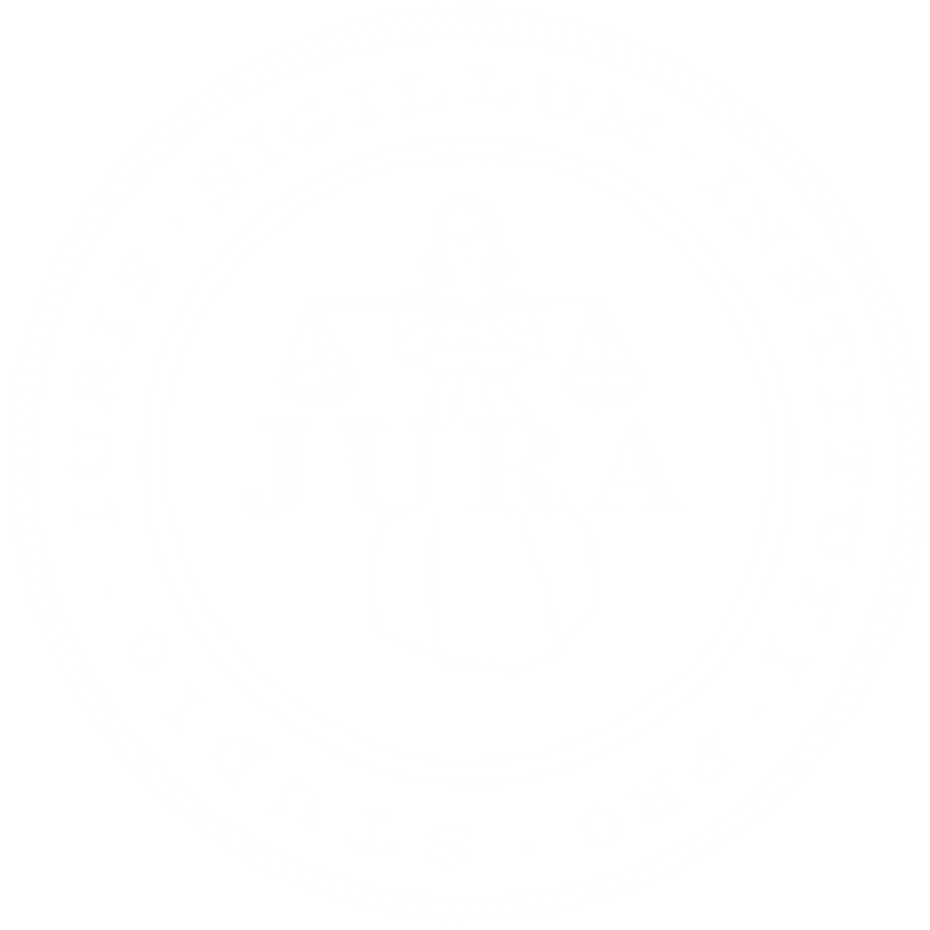 JURA, Institutet för juridiska studier Aktiebolag logotyp