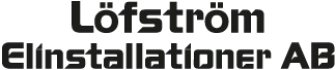 R Löfström Elinstallationer AB logotyp